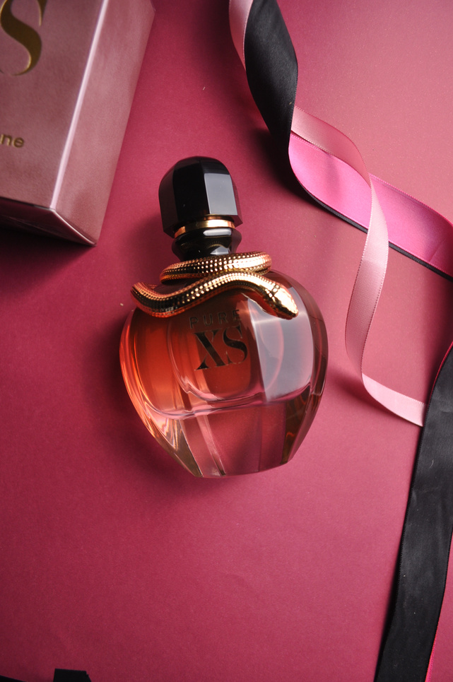 Close-Up Shot of a Perfume